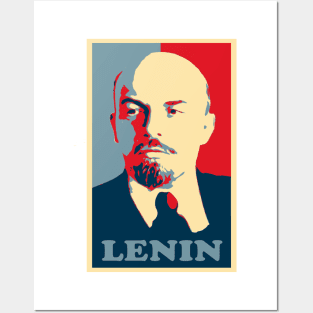 lenin, Obama Hope Poster Posters and Art